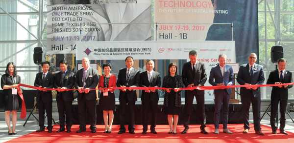 Chinese, US textile companies share worldview