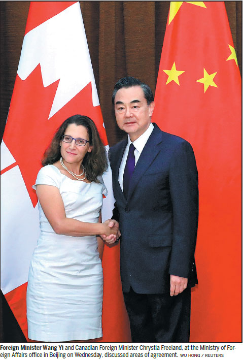 Beijing and Ottawa build cooperation