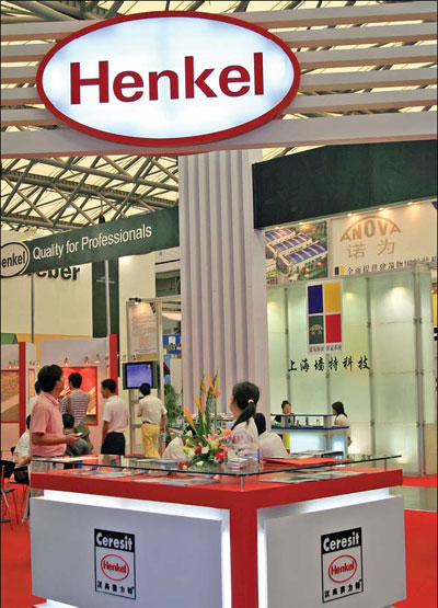 Henkel aims to stick with adhesives in Shanghai