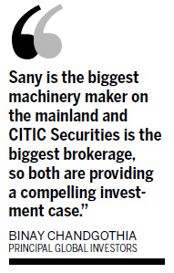 Sany, CITIC plan HK IPOs despite market weakness