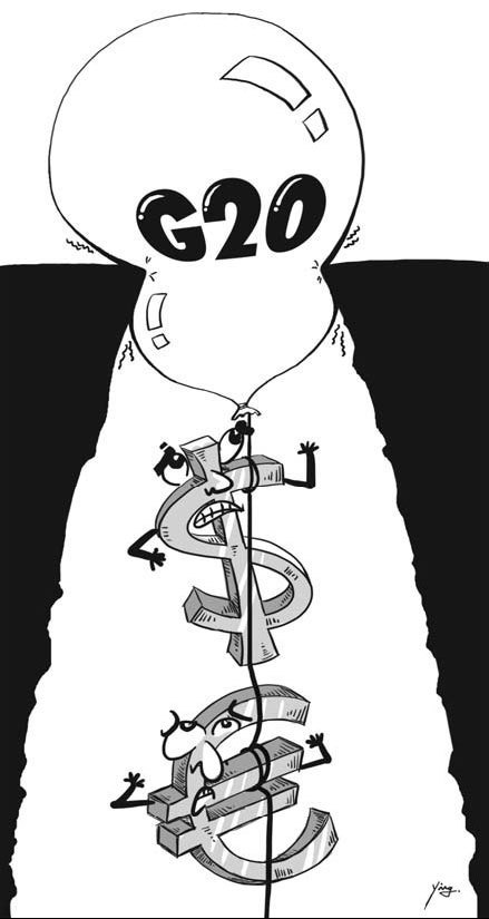 Euro-paralysis at G20 summit