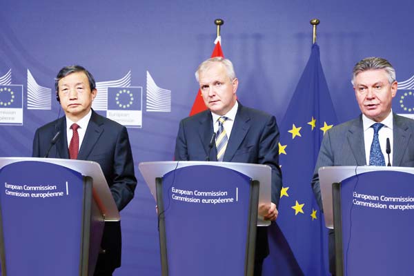 EU, China heading in the right direction