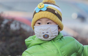 Smog continues in North China