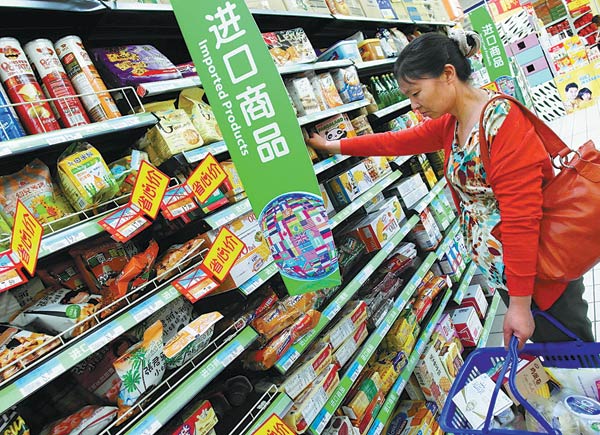 China has a healthy appetite for food imports