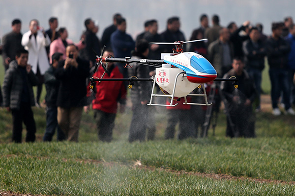 China's booming IT industry helps drones fly high