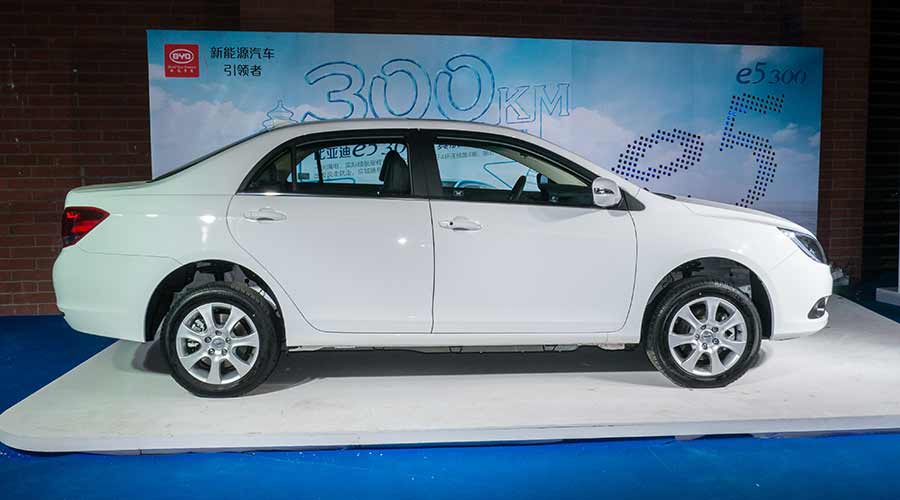 BYD launches two new electric models, Qin EV and e5