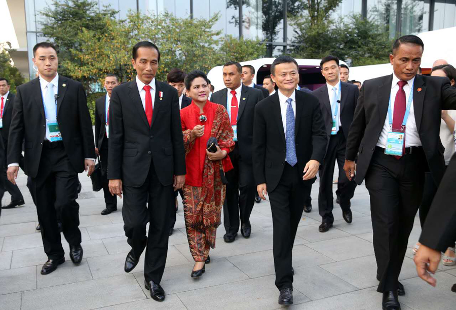 Foreign leaders visit Alibaba Xixi HQ