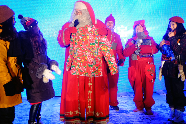 Alipay shopping fest soars in Santa's Finland hometown