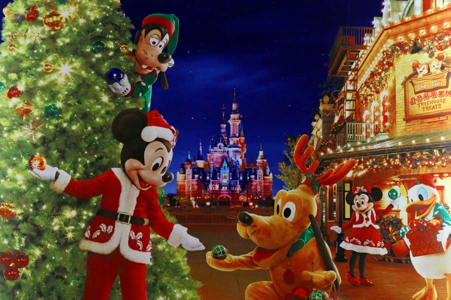 Shanghai Disneyland celebrates its first Christmas season[13 ...