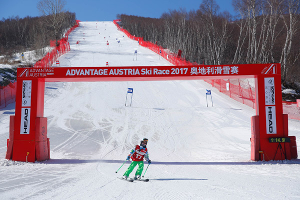 Austrian company finds China's winter sports market hot