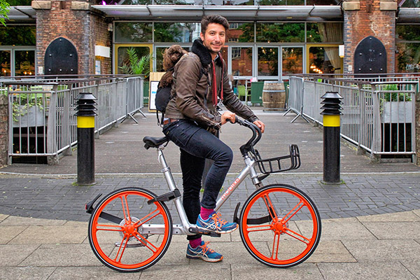 China's Mobike arrives in Britain's Manchester