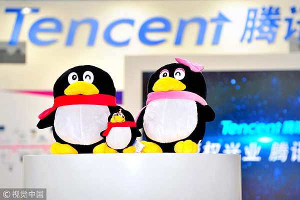 Tencent bumps Facebook from top 5