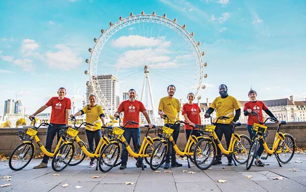 Ofo gearing up to put 150,000 bikes on London's streets
