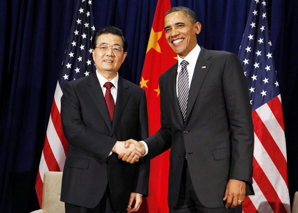 Hu, Obama meet in Hawaii on bilateral ties
