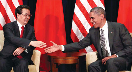President Hu: US woes not yuan-related