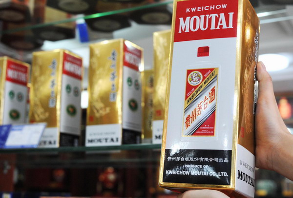 Moutai tops China's liquor brand list