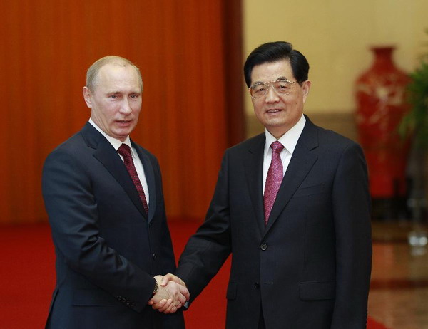 China, Russia leaders hold talks in Beijing