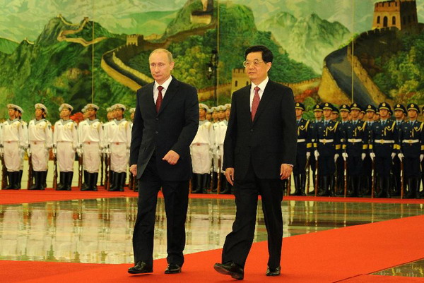 China, Russia leaders hold talks in Beijing