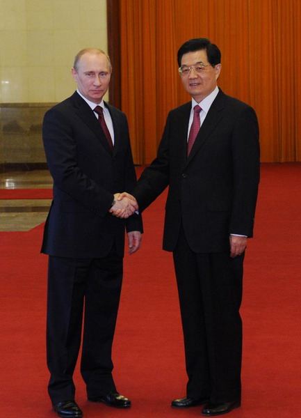 China, Russia leaders hold talks in Beijing