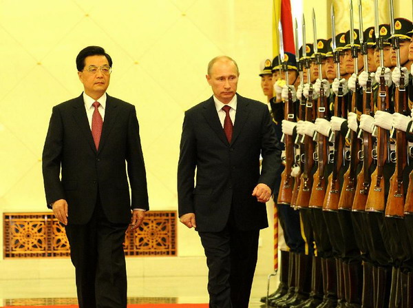 China, Russia leaders hold talks in Beijing