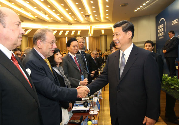 Xi urges world to seek peace togetherrit