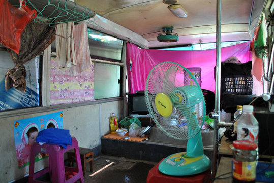 Life on a bus-converted RV