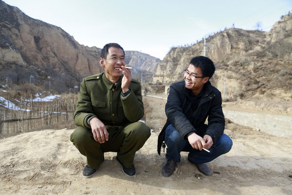 Villagers draw inspiration from Xi