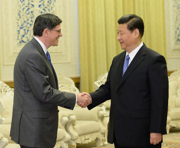 Xi urges joint efforts to advance China-US ties