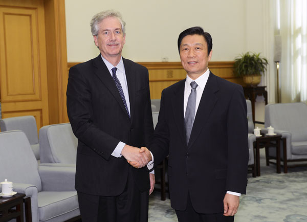 Vice-president Li meets US diplomat