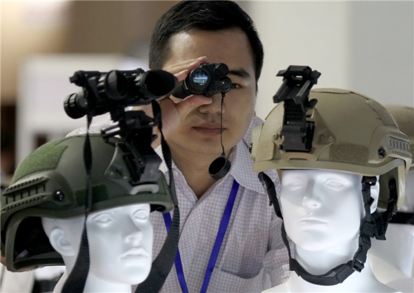 New police tech displayed at exhibition