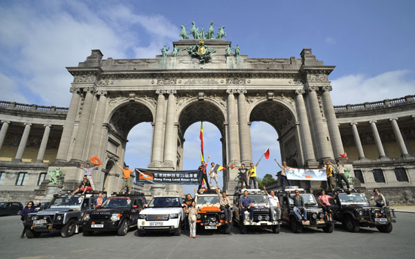 Land Rover enthusiasts tour the world