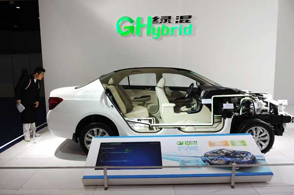 New energy vehicles await fuel injection
