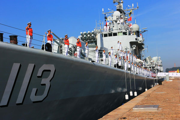 Chinese fleet sets sail for joint drills