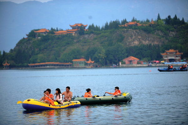 Yuxi to shield Fuxian Lake by creating wetland area