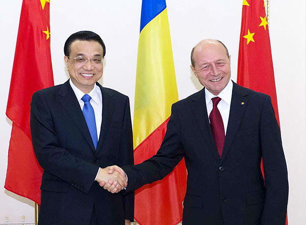 Chinese Premier meets Romanian President