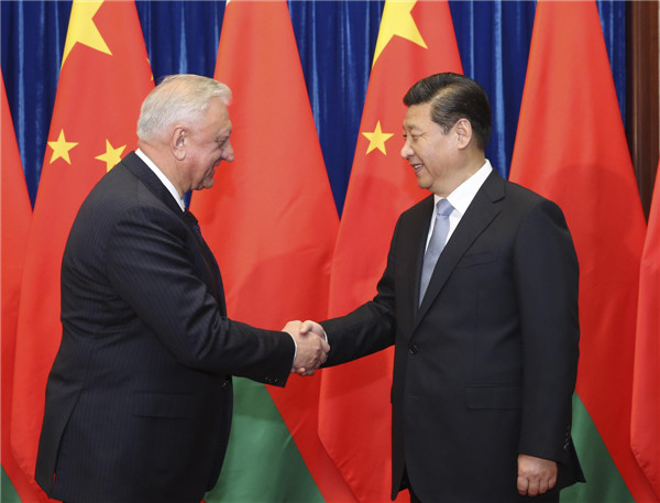 China, Belarus pledge stronger ties