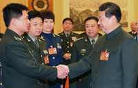 PLA senior generals back Xi's orders