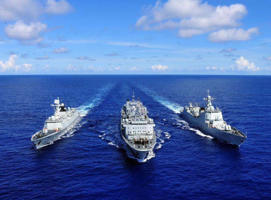 Chinese fleet joins others for RIMPAC exercise