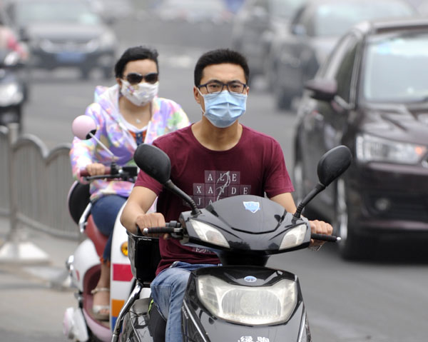 Pollution in nation worse last month than in May 2013