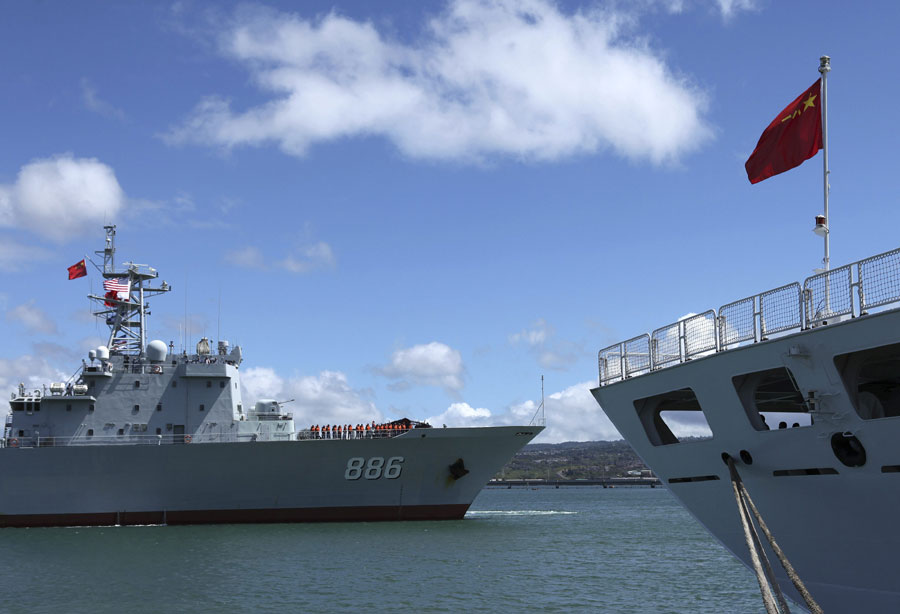 PLA ships arrive in Hawaii for world's largest naval exercise