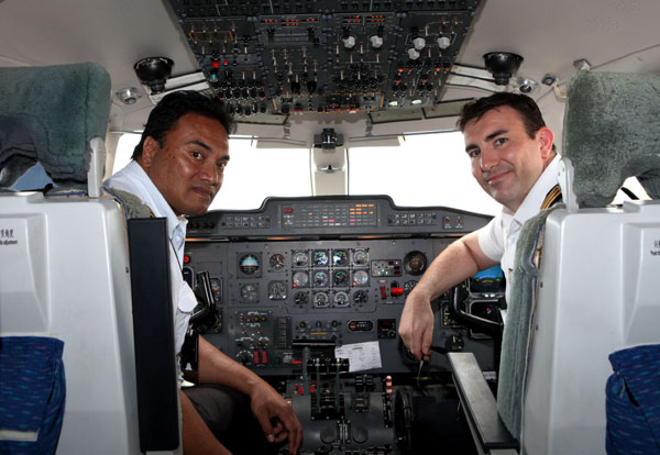 Chinese plane improving air travel in Tonga