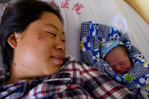 The birth of hope after Yunnan quake