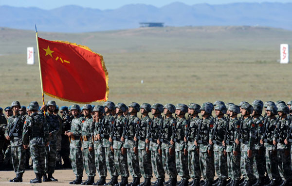 Peace Mission-2014 anti-terror drill kicks off in N China