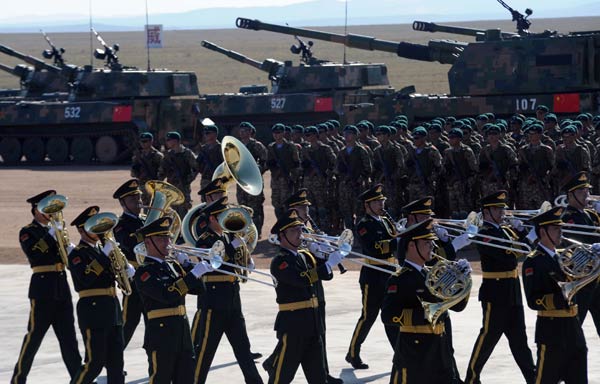 Peace Mission - 2014 military drill ends in China's Inner Mongolia