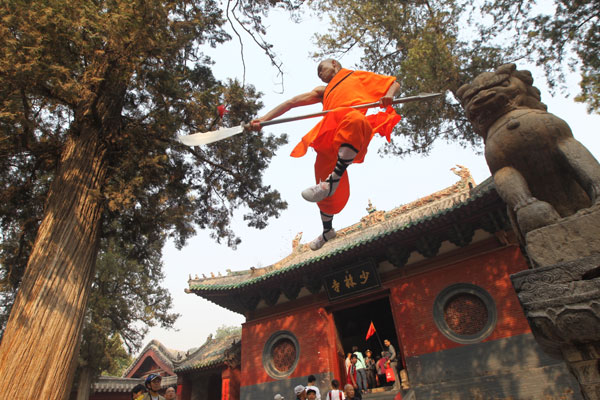 Netizens kick around idea of taking job at kung fu temple