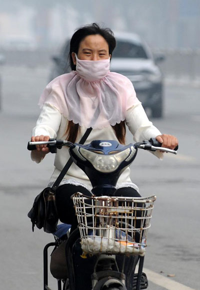Fog affects flights, highways in N. China