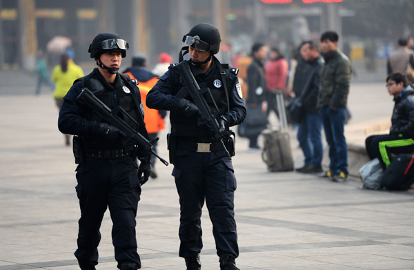 China voices 'zero tolerance' against terrorism