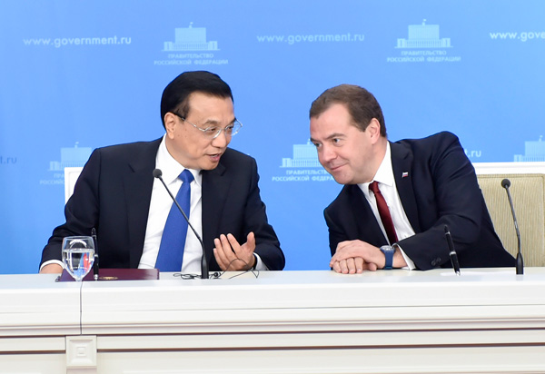 China, Russia sign deals on energy, high-speed railways