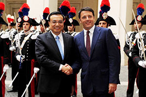 Premier Li meets director-general of UN FAO in Rome