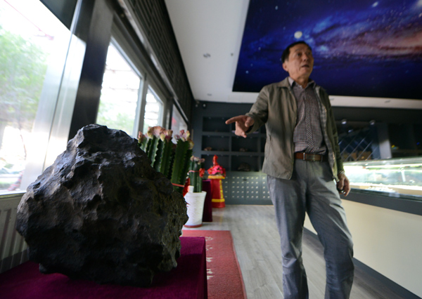 Rich pay sky-high prices for meteorites